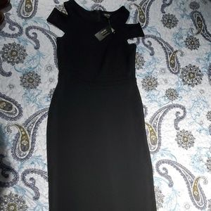 NWT Nicole by Nicole Miller cold shoulder dress